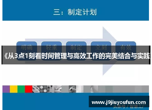 《从3点1刻看时间管理与高效工作的完美结合与实践》